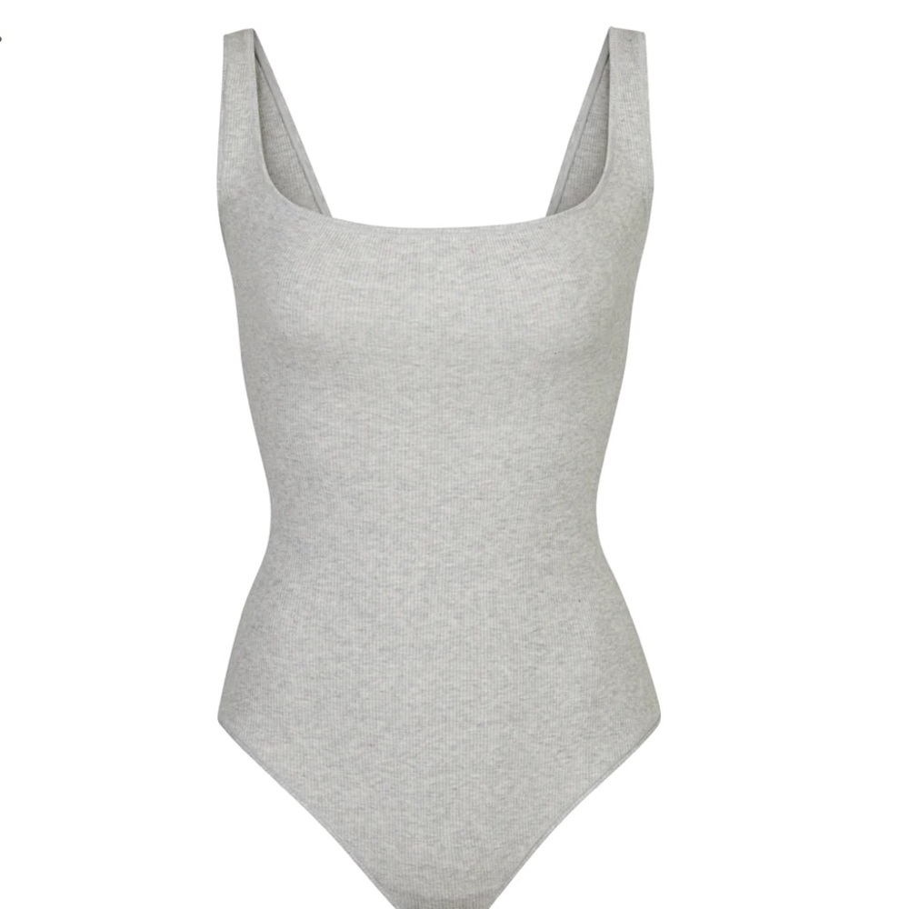 SKIMS Cotton Rib Bodysuit